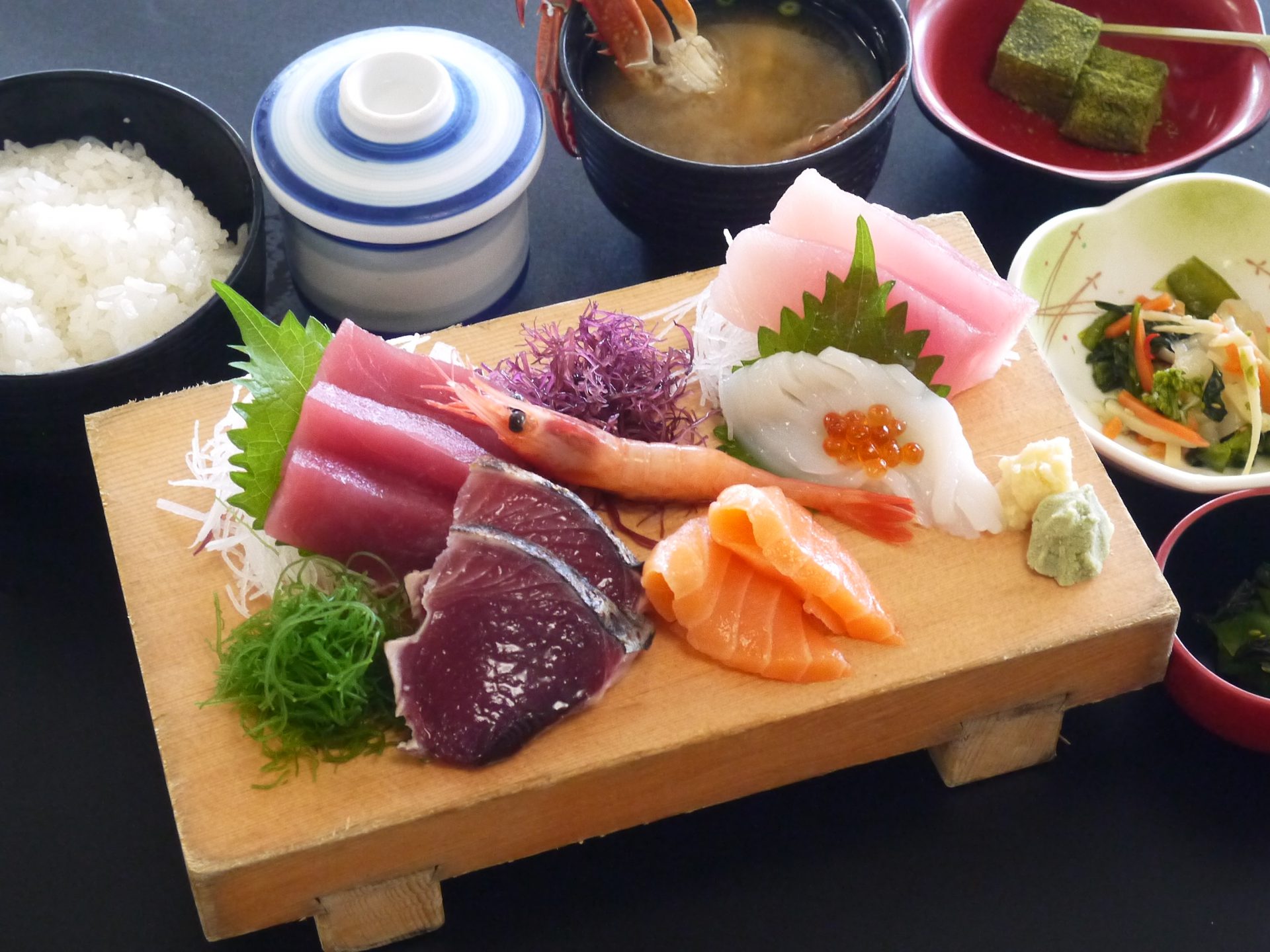 盛り合わせ刺身定食 焼津さかなセンター